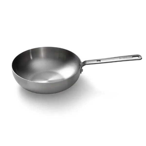 Wokpanna i Rostfritt Stål Skottsberg® 28x52x8,5cm