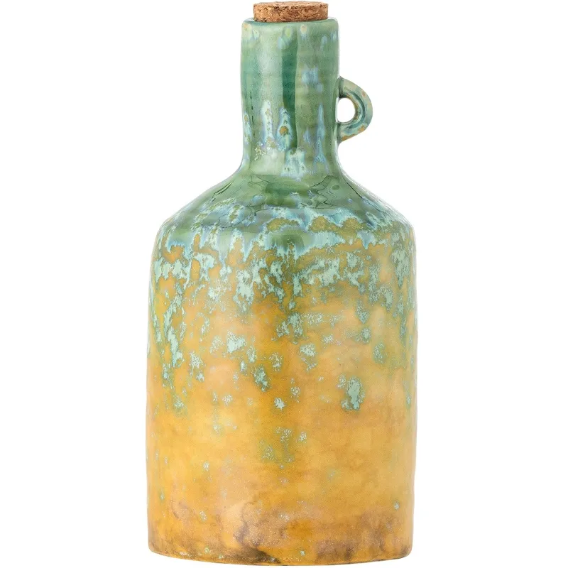 Yuma Oljeflaska, Grön, Stengods