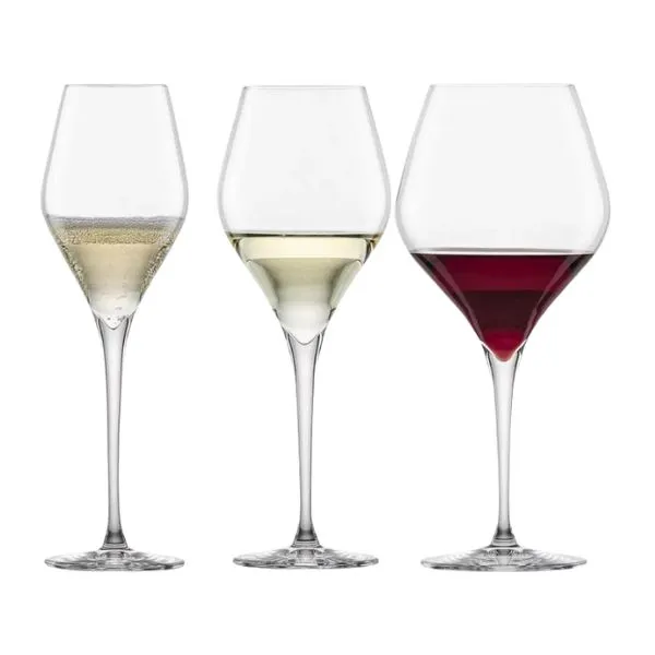 Zwiesel Finesse Set Röd, Vit & Champagne