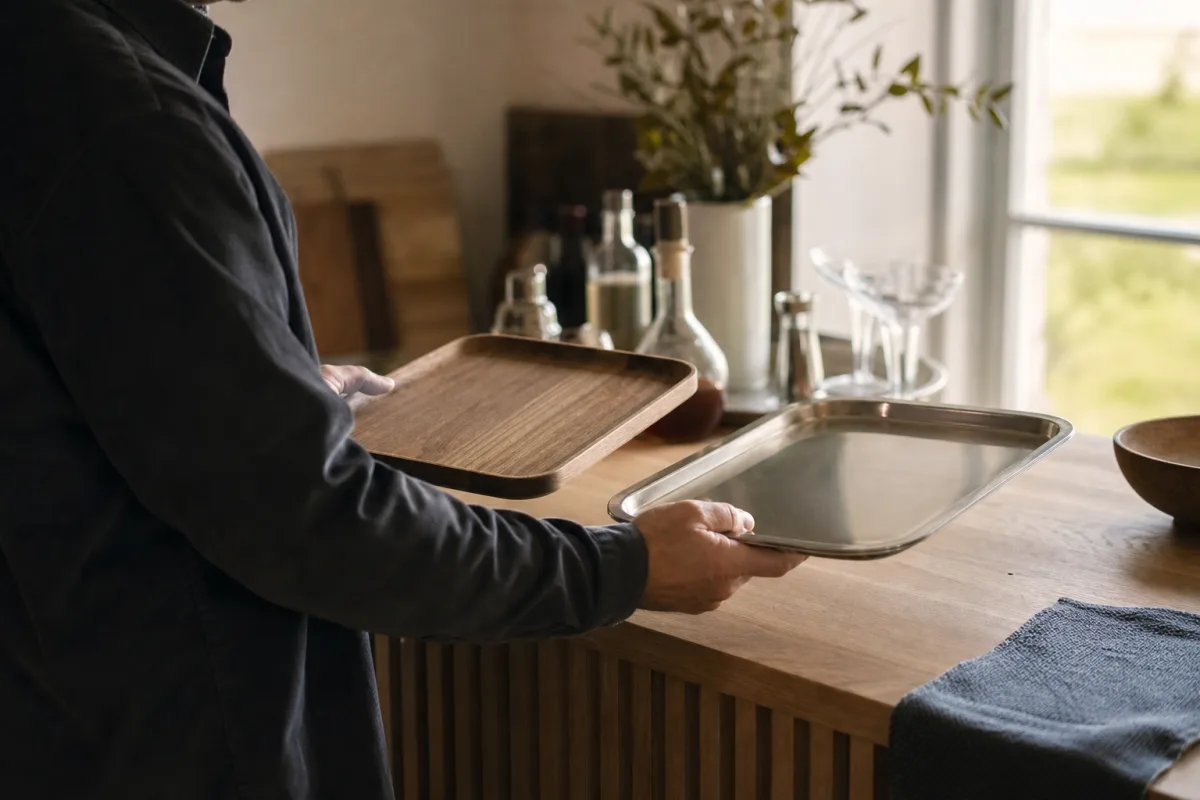 Trä eller rostfritt? Skillnaden som märks i bardisken