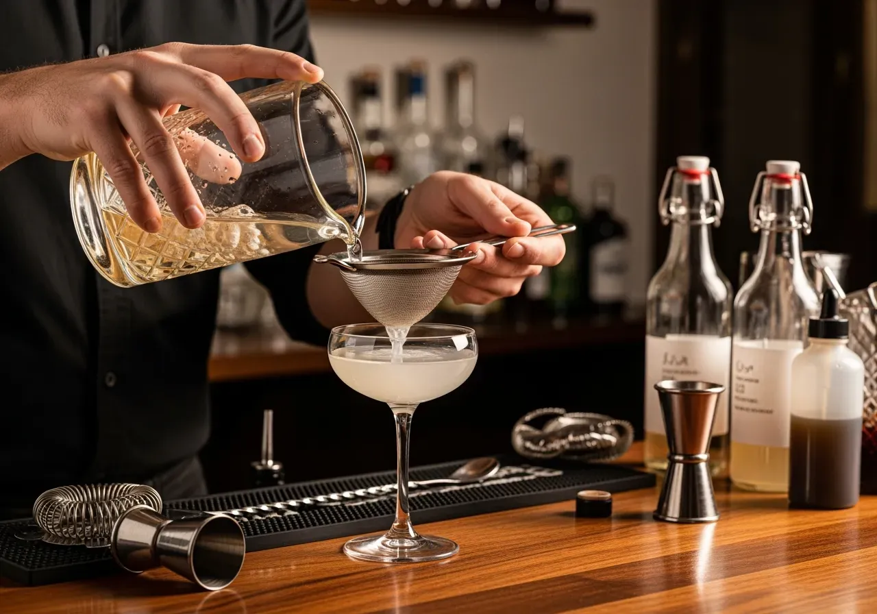 Sirap och sockerlag för drinkar