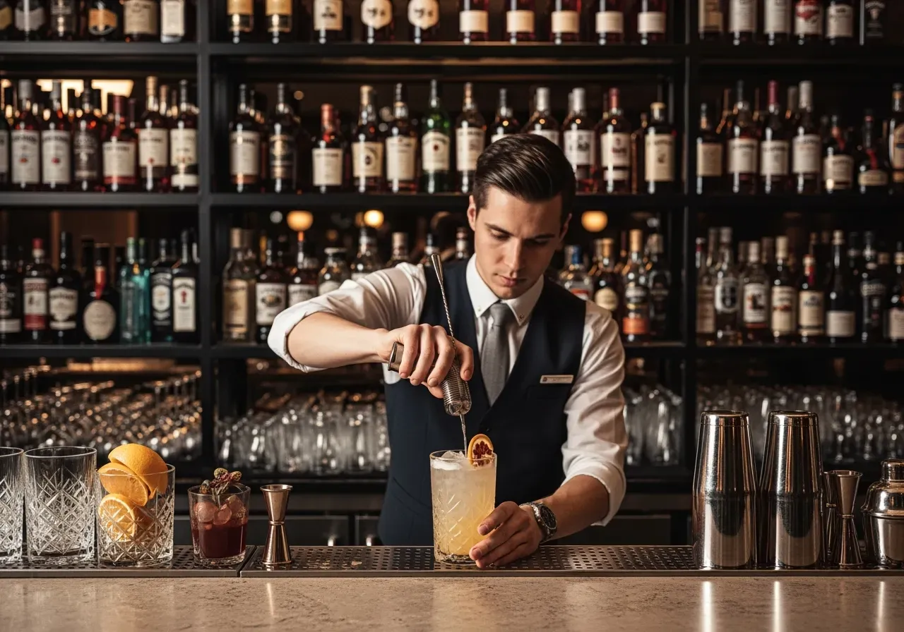 Återanvändbara sugrör för drinkar