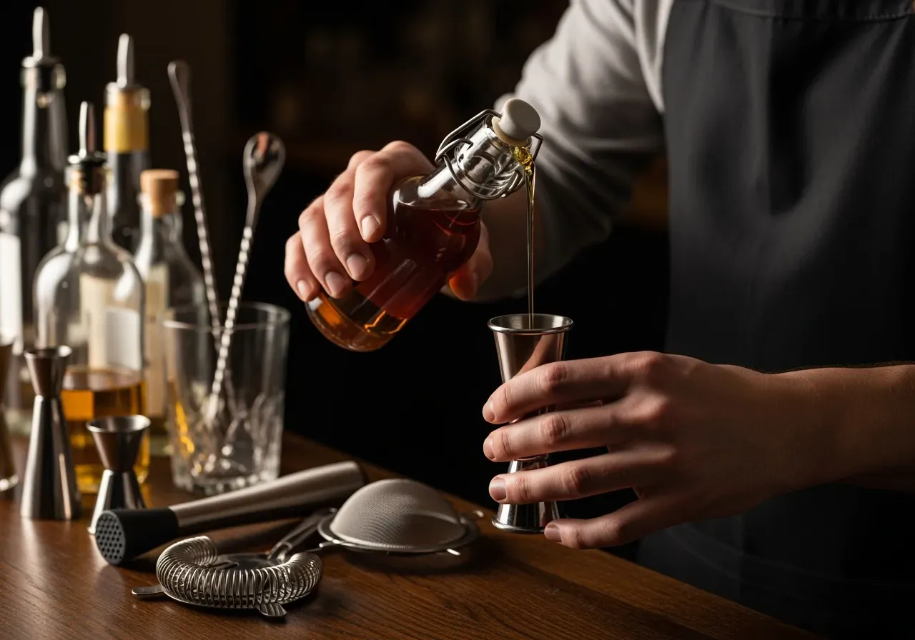 Glassugrör i drinkar för nybörjare