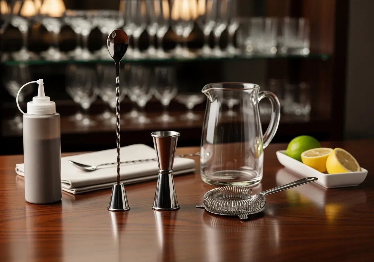 Metallsugrör i drinkar hemma