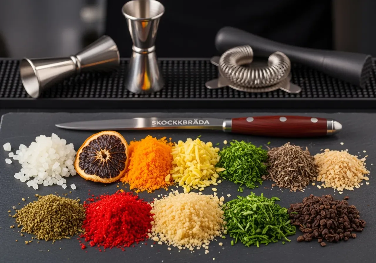 Papperssugrör i drinkar hemma