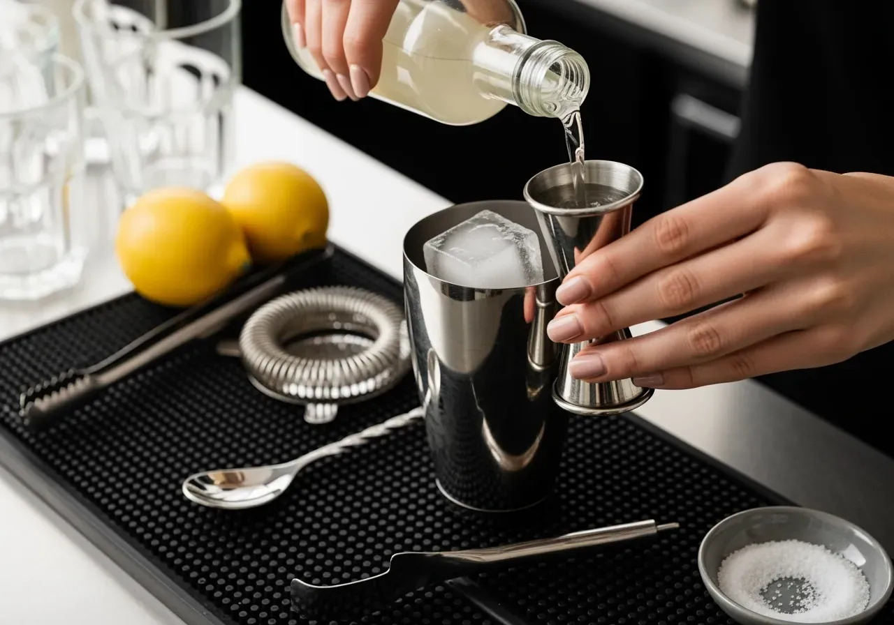 Papperssugrör i drinkar hemma