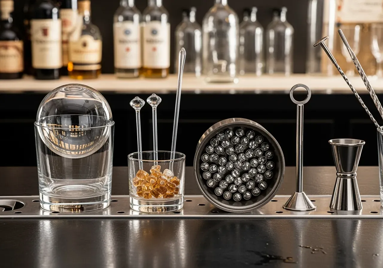 Rengöring av sugrör i bar