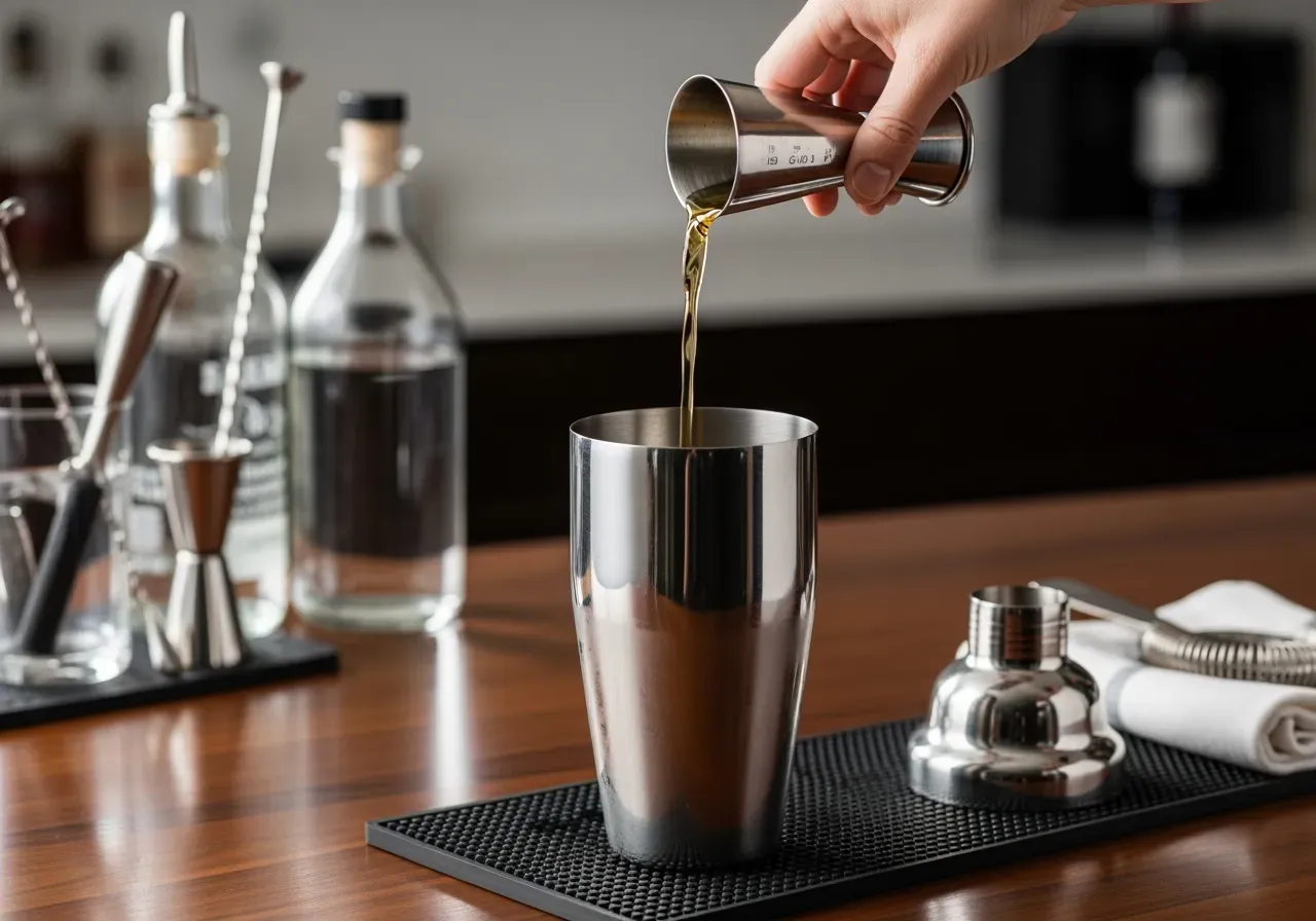 Silikonsugrör i drinkar hemma