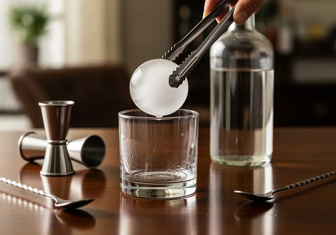 Böjda och raka stålsugrör i glas