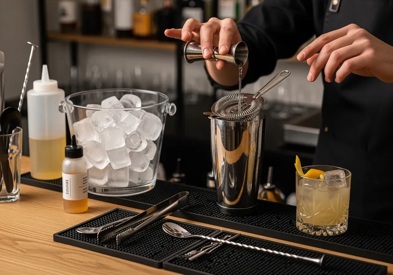 Stålsugrör i drinkar och rengöring