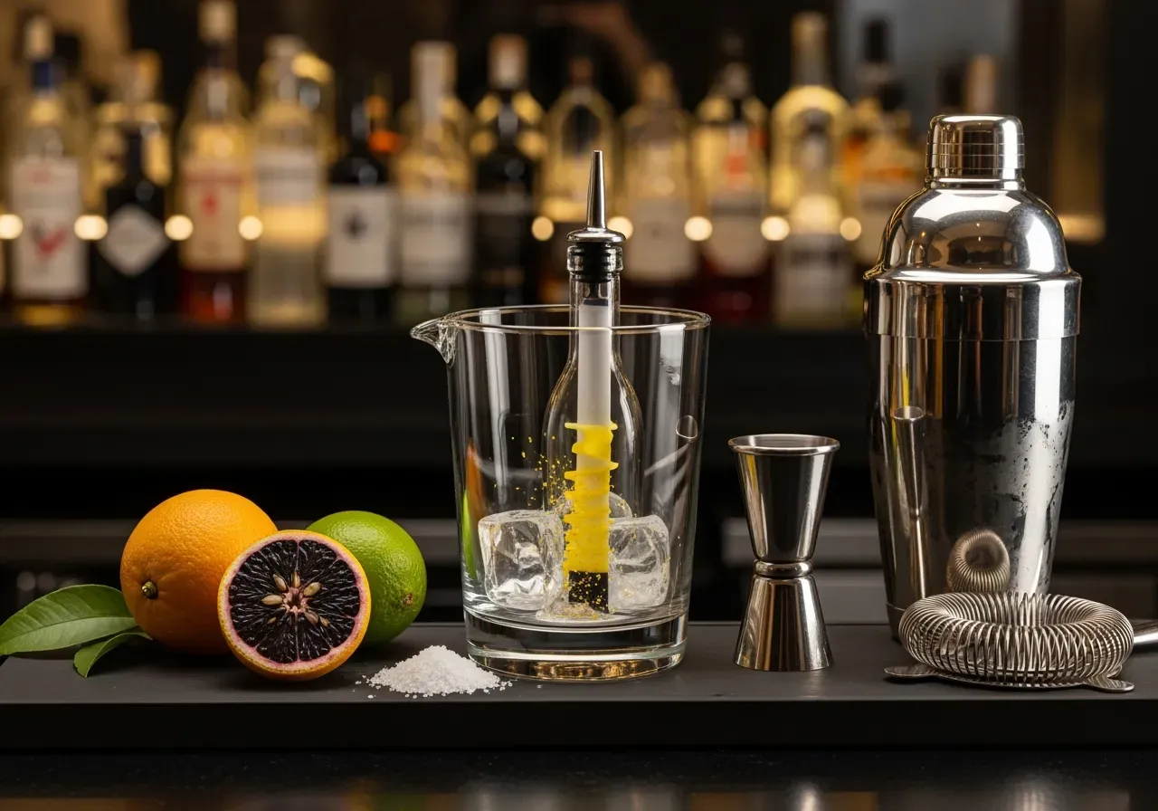 Sugrör i elegant bordsdukning