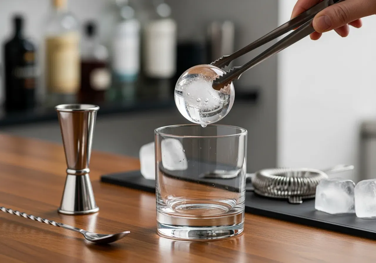 Sugrör för martini och coupeglas