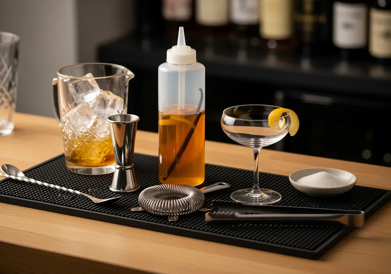 Sugrör för rökiga drinkar