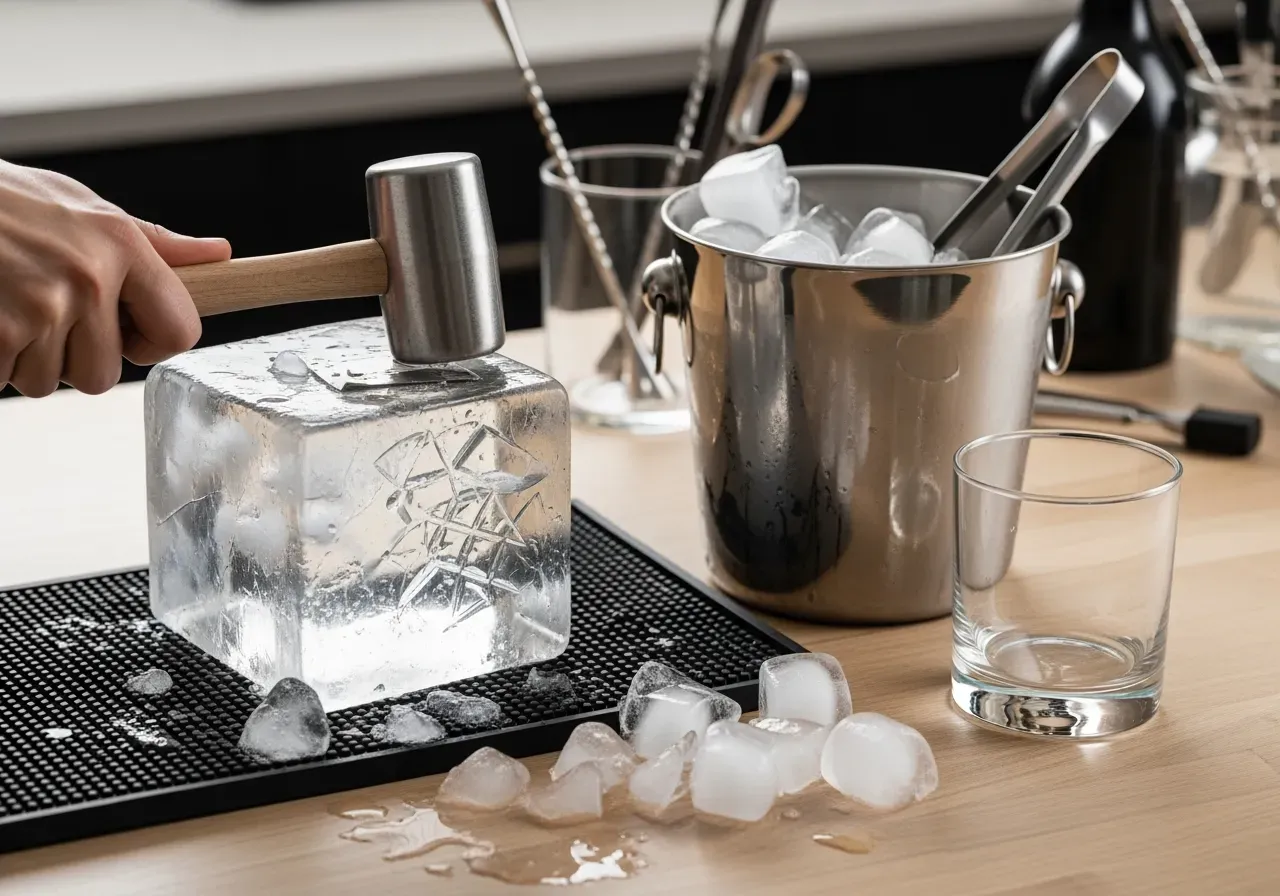 Sugrör för rörda drinkar i tumblerglas