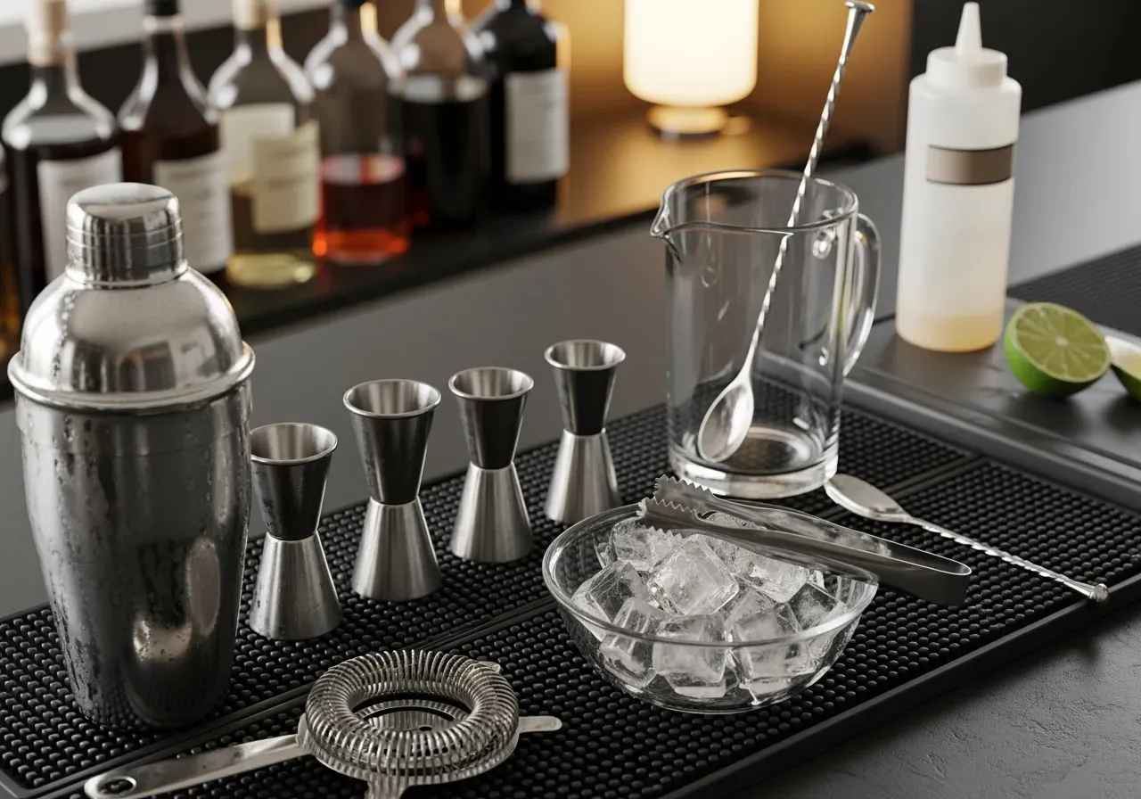 Sugrör för sura drinkar