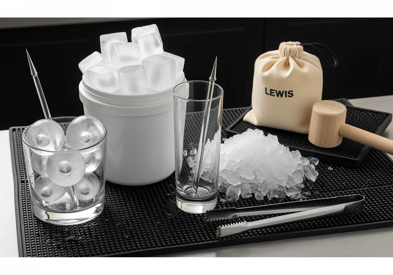 Sugrör i champagneglas och etikett