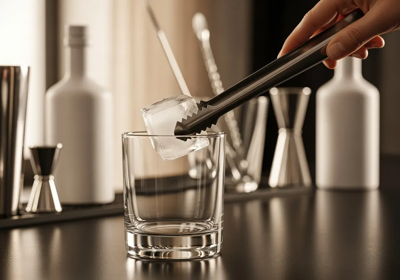 Sugrör i färgade glas med kontrast