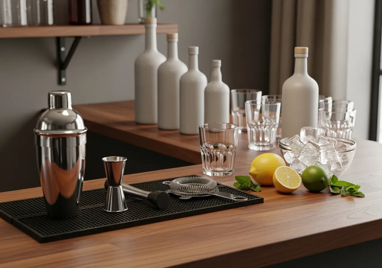 Sugrör i festliga födelsedagsdrinkar