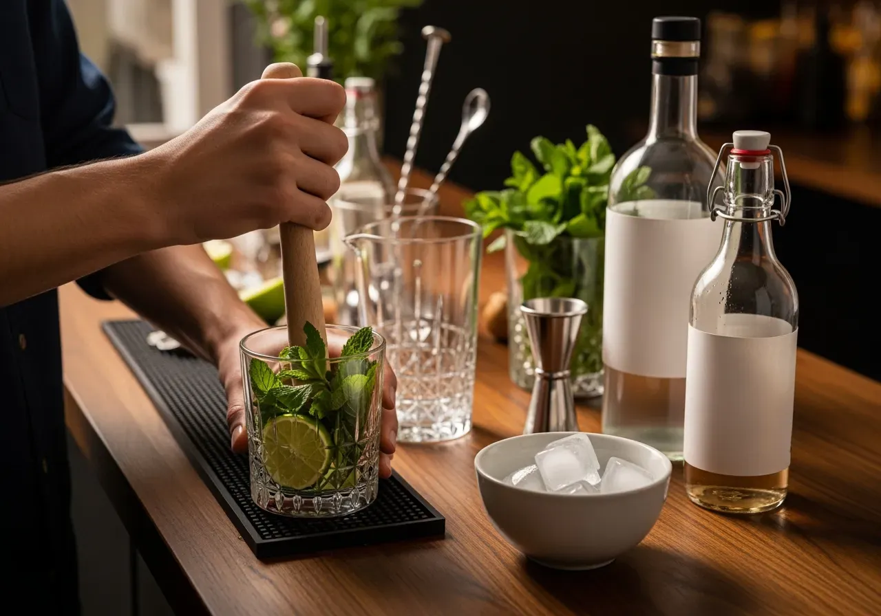 Sugrör i juicebaserade drinkar