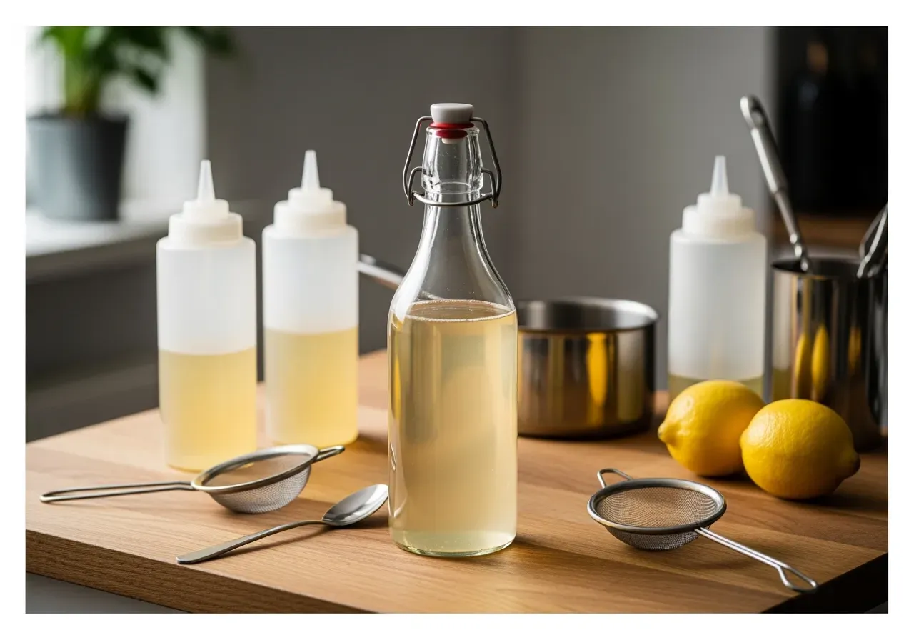 Sugrör i julepkopp med krossad is