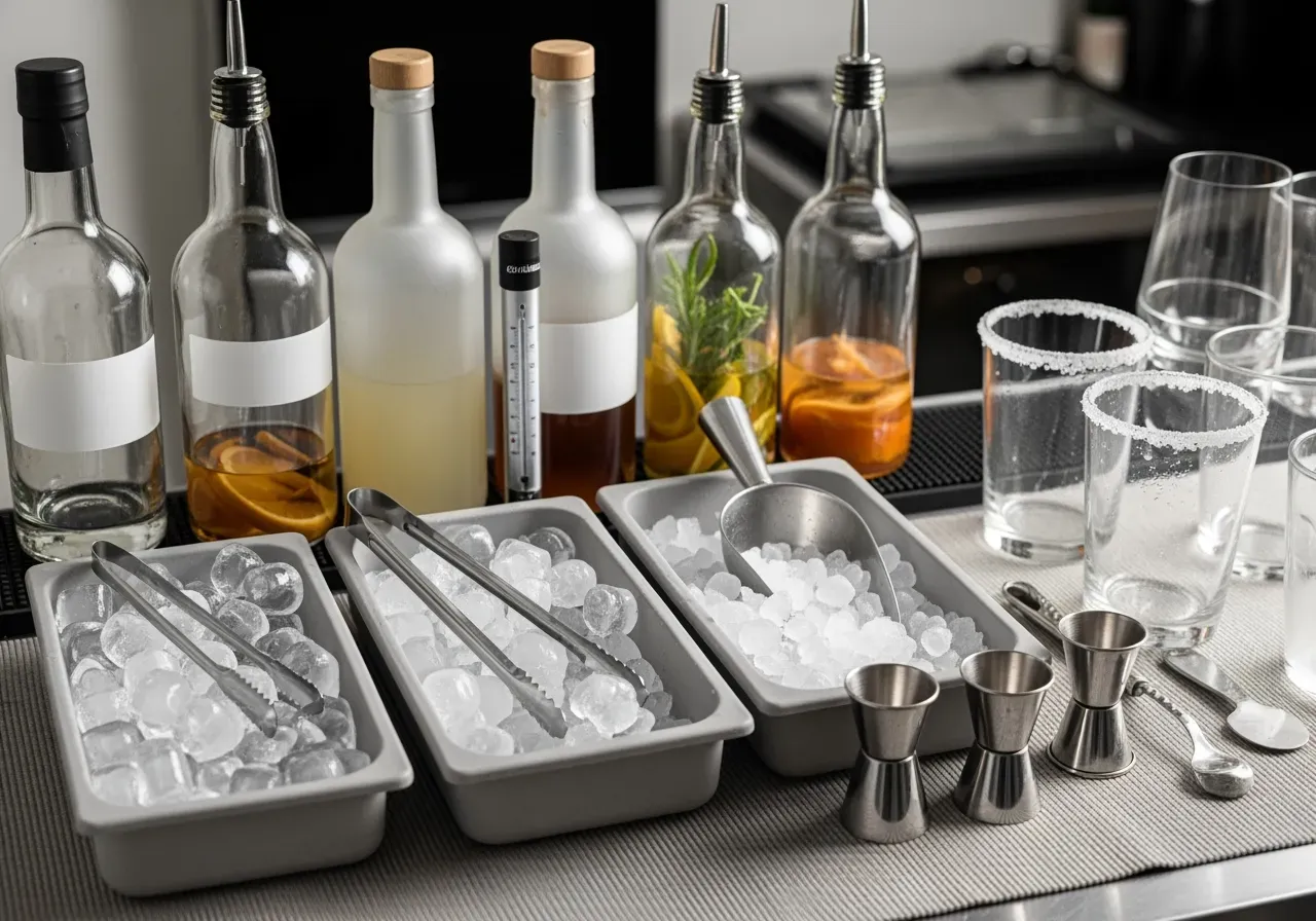 Sugrör i kolsyrade drinkar