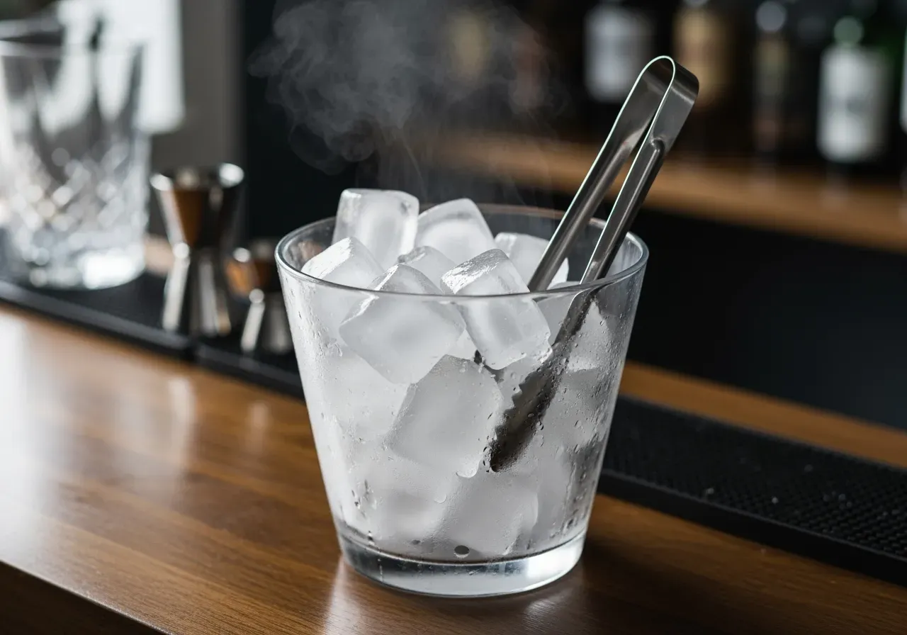 Sugrör i kopparmugg för drinkar