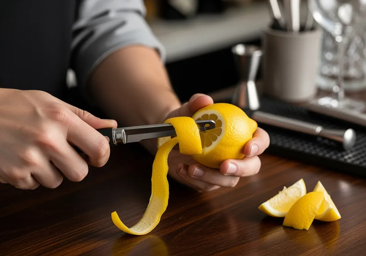 Sugrör i kristallglas för drinkar