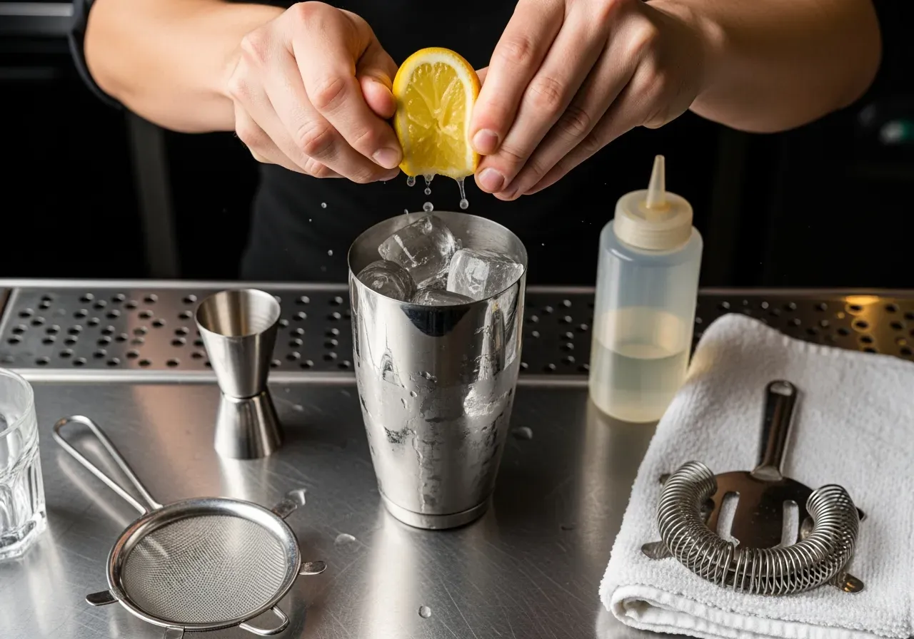 Sugrör i låga drinkglas guide