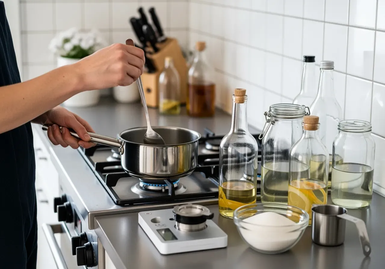 Sugrör i kolsyrad läsk hemma