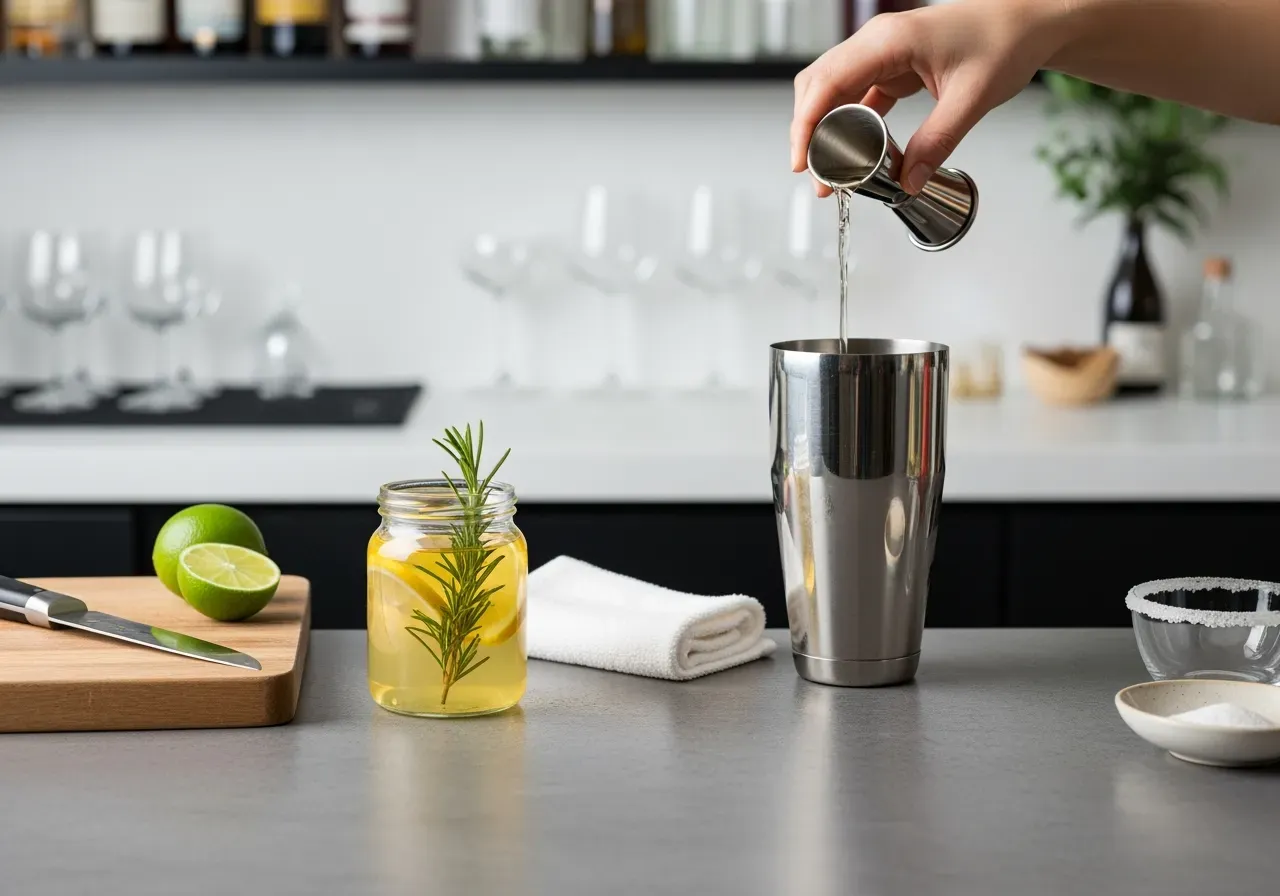 Synliga sugrör i mörka barer