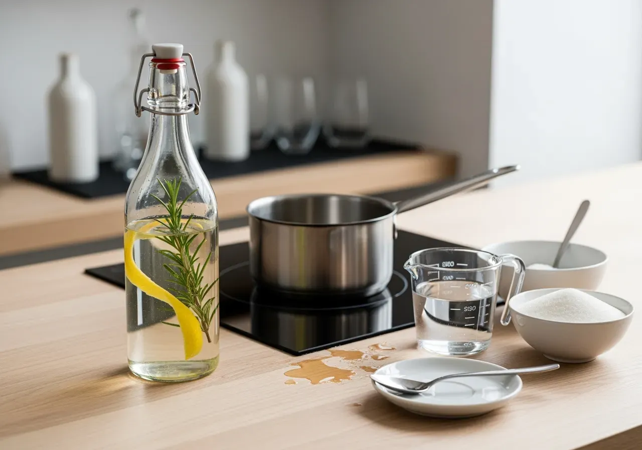 Sugrör i rökiga drinkar