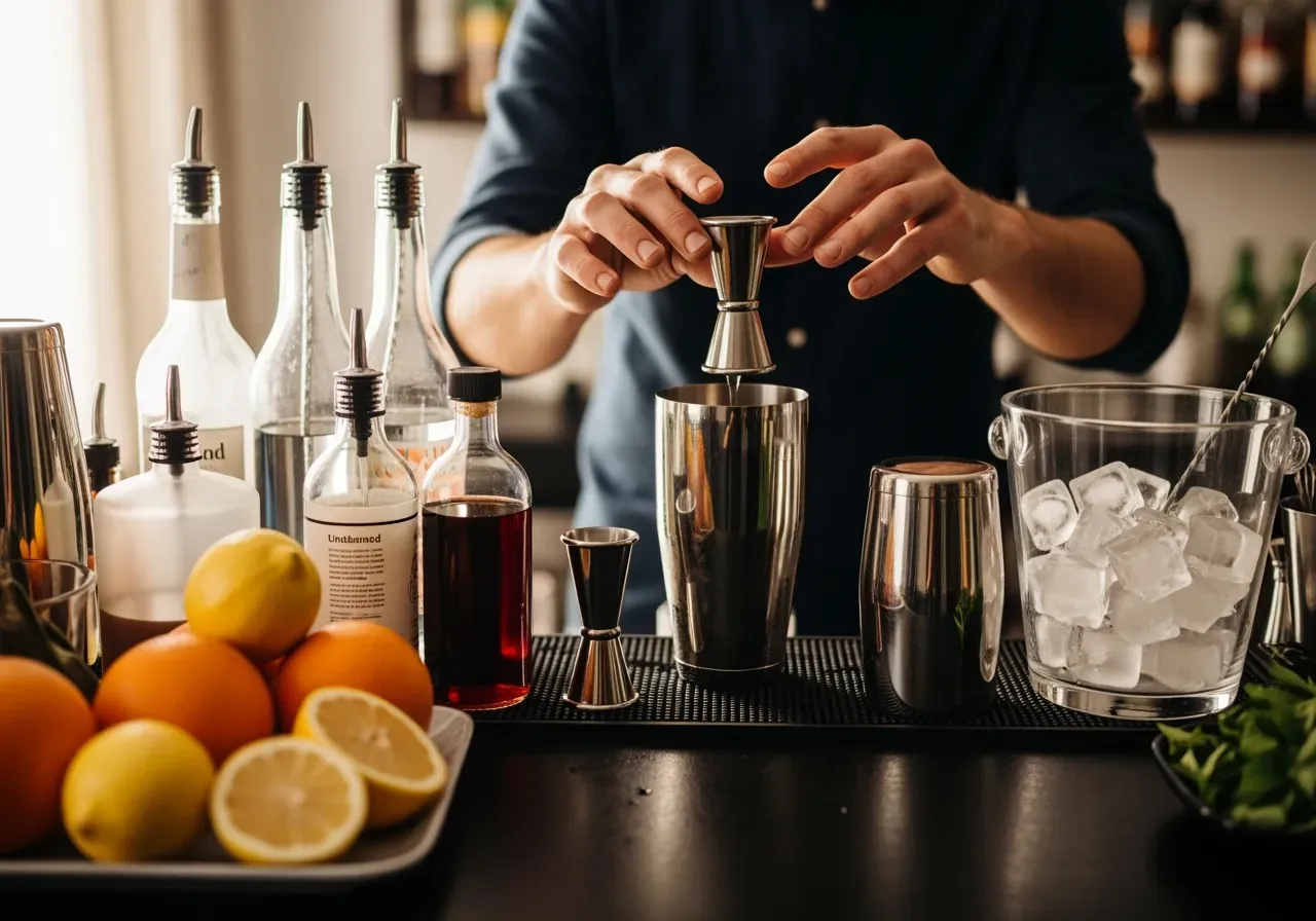 Sugrör i spritzglas och bubblor