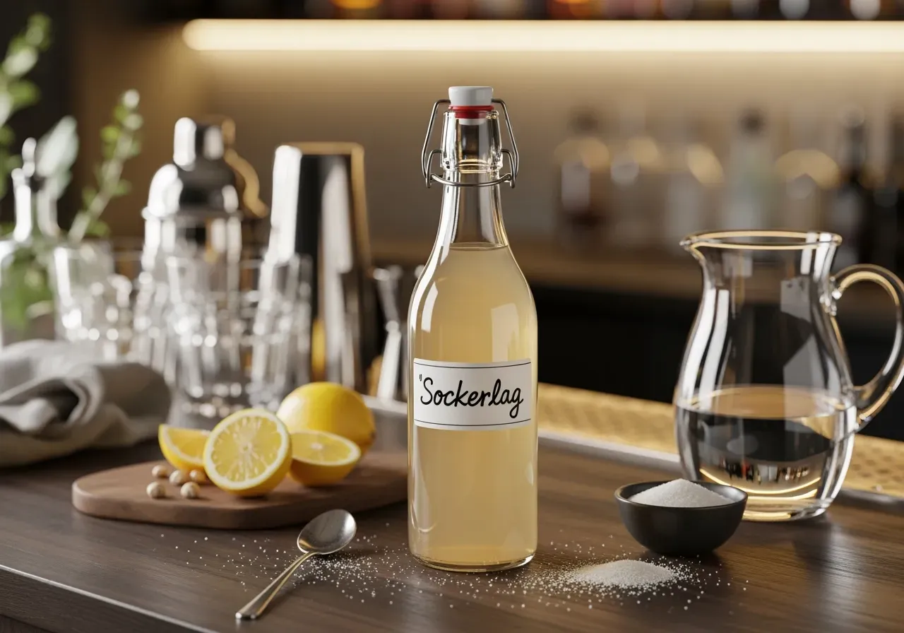 Sugrör i tiki-muggar antal och placering