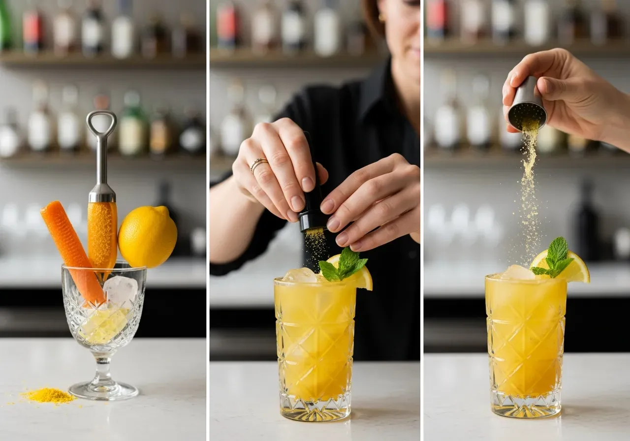 Sugrör i whiskyglas glencairn