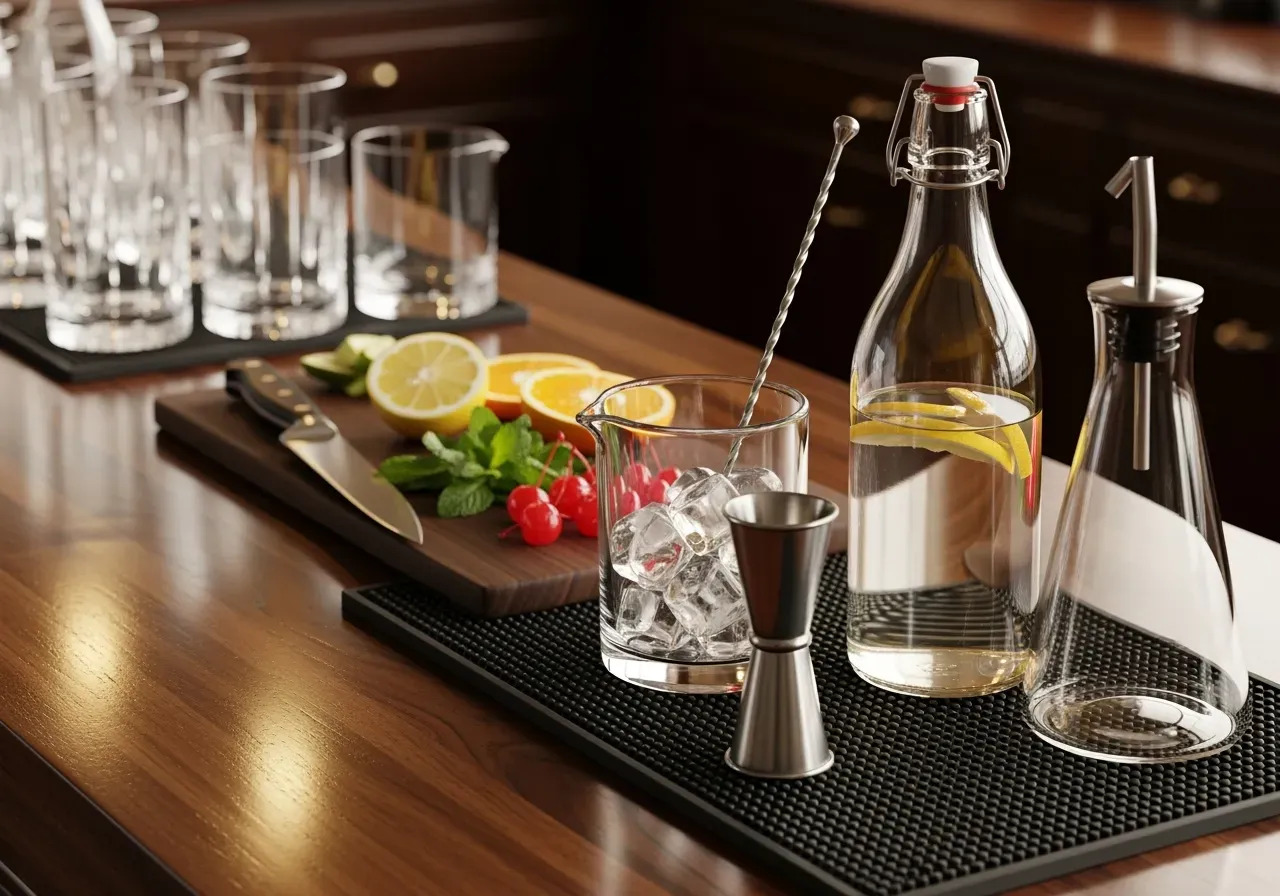 Sugrör i whiskyglas för nybörjare med is