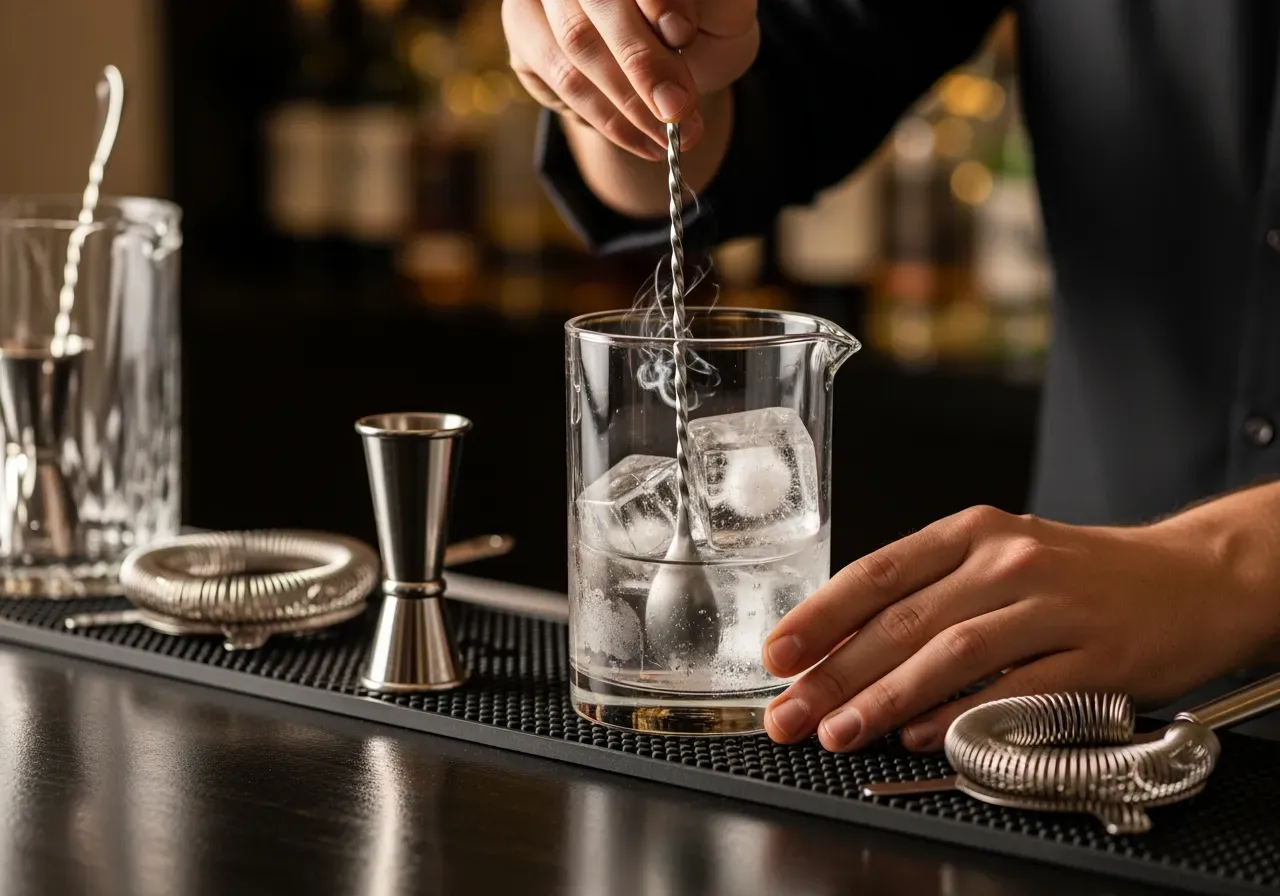 Sugrör för drinkar med fruktbitar