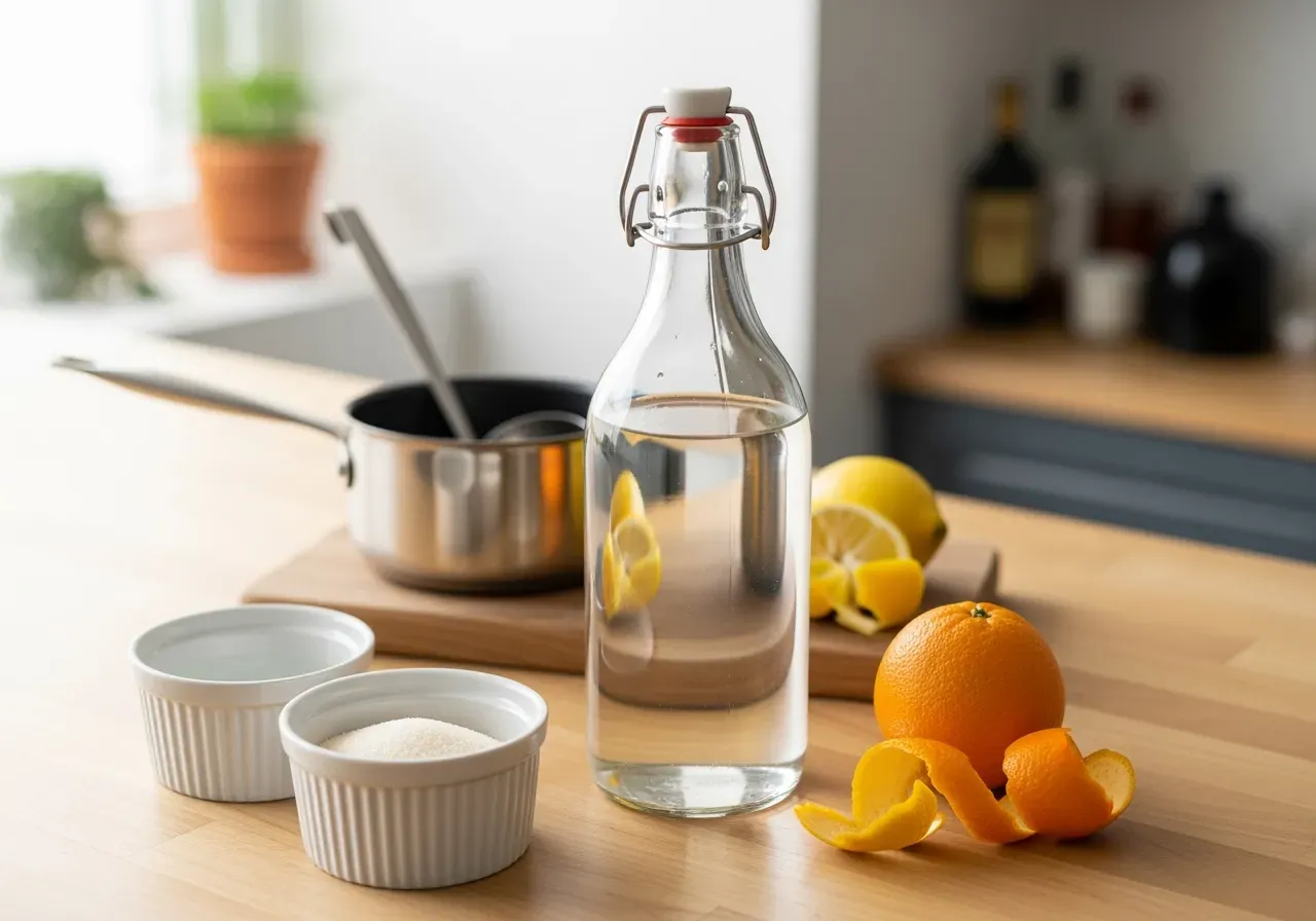 Sugrör med smakbubbla i cocktail