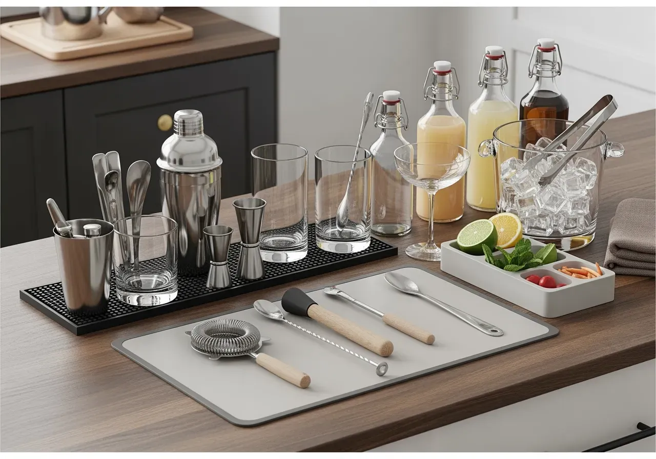 Sugrör och arom i drinkar