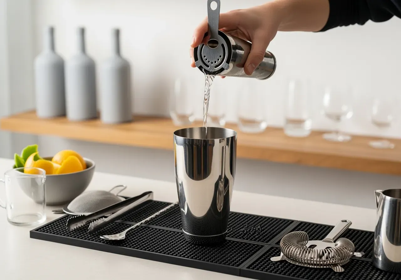 Sugrör och arom i drinkar