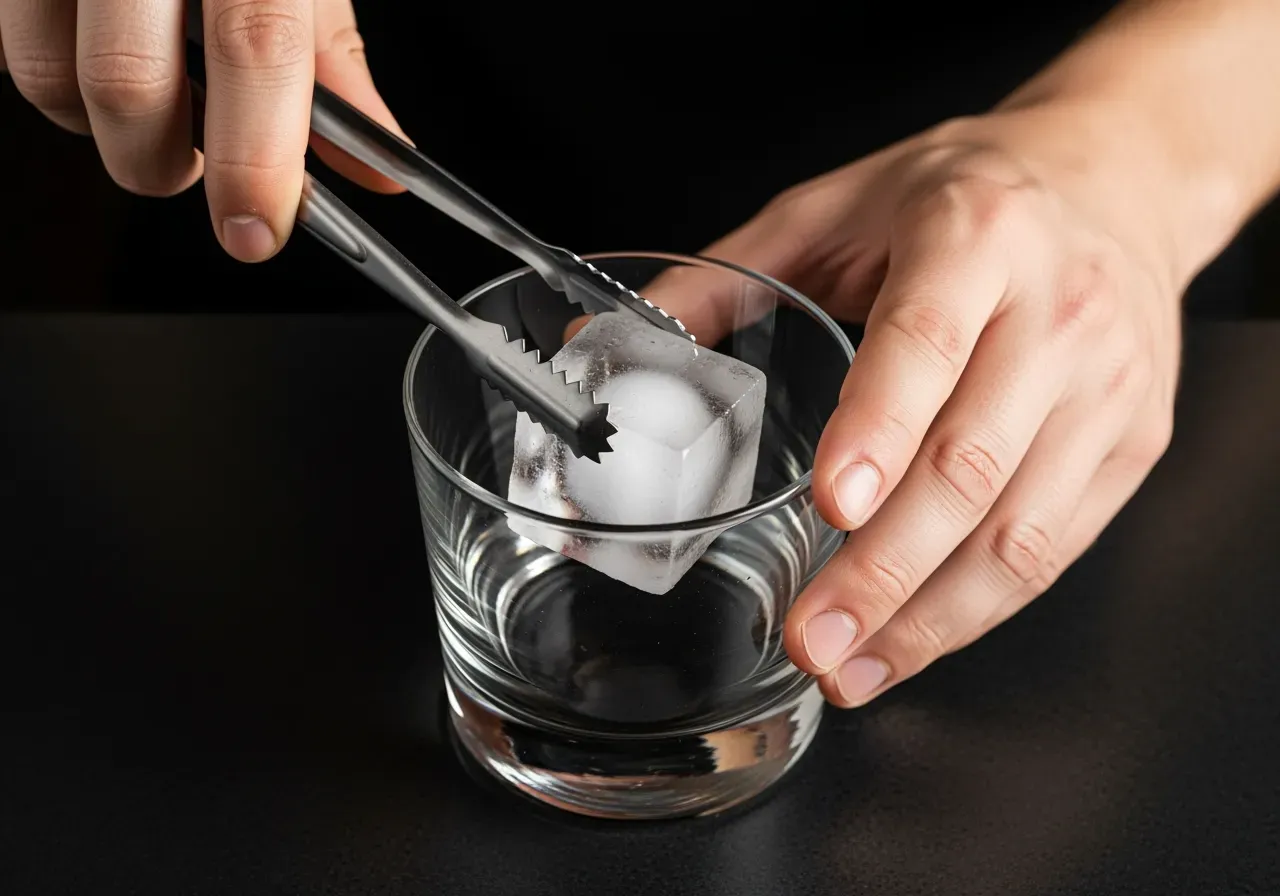 Sugrör och strösselkant på glas