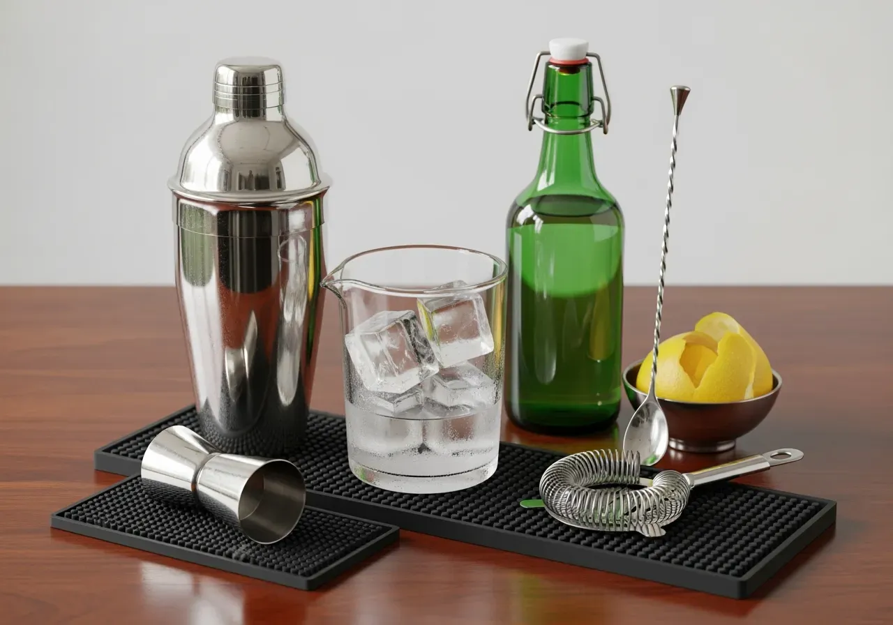 Sugrör och silning för fruktdrinkar