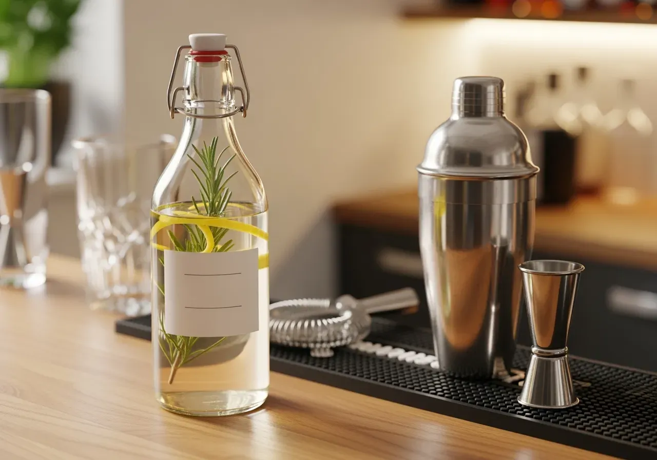 Sugrör och silning i drinkar