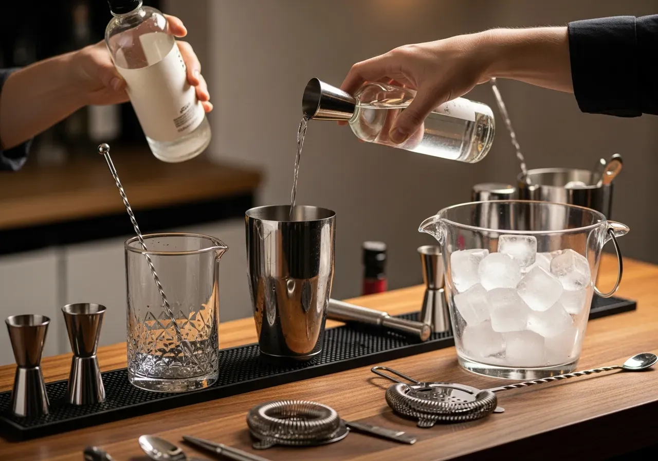 Sugrör för stora isbitar i glas