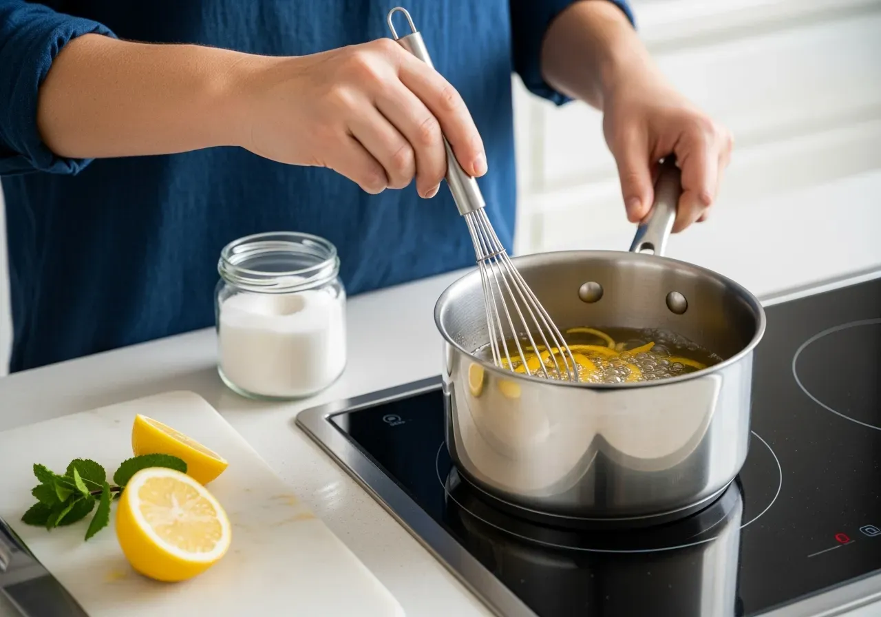 Sugrör vid karaffservering i RCR-glas