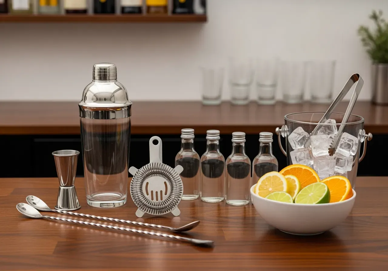 Sugrör i vinglas etikett