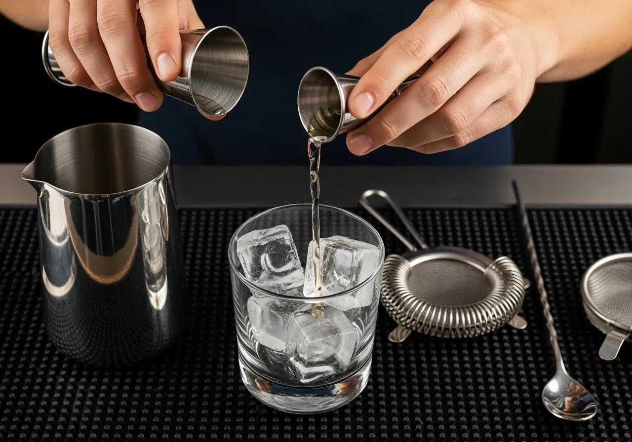 Sugrörshållare i bar och buffé