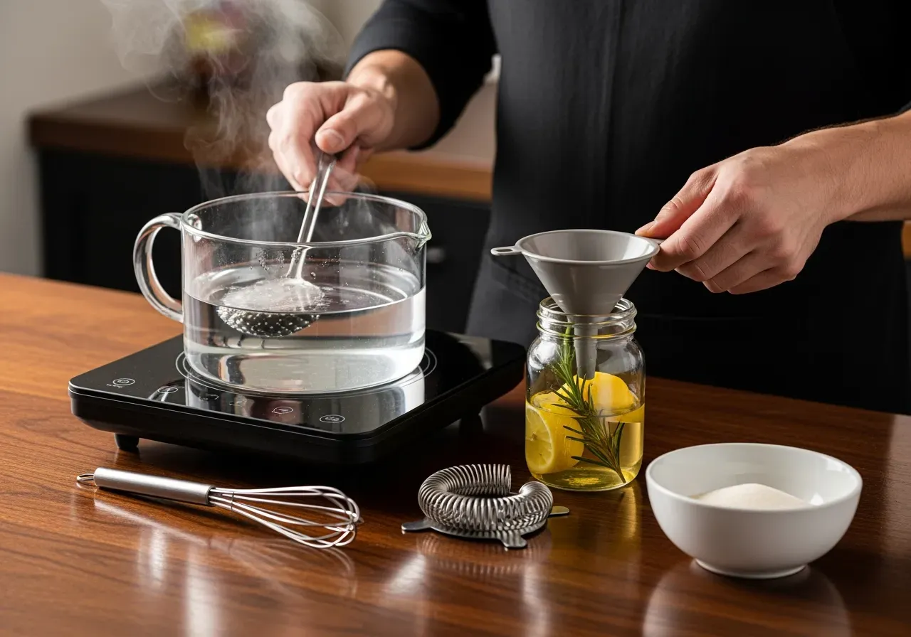 Torka och förvara sugrör hemma