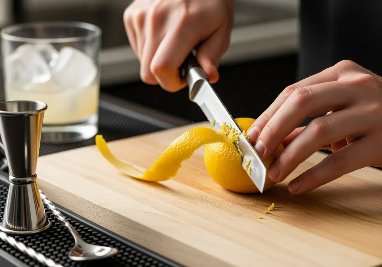 Välja glas efter drinkens arom