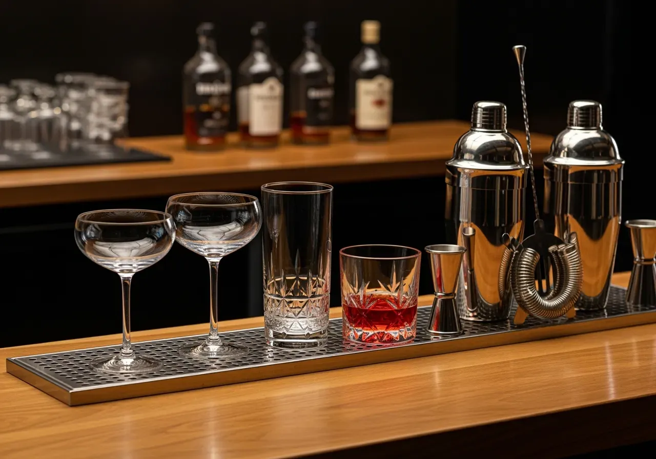 Kupstorlek i drinkglas för aromer