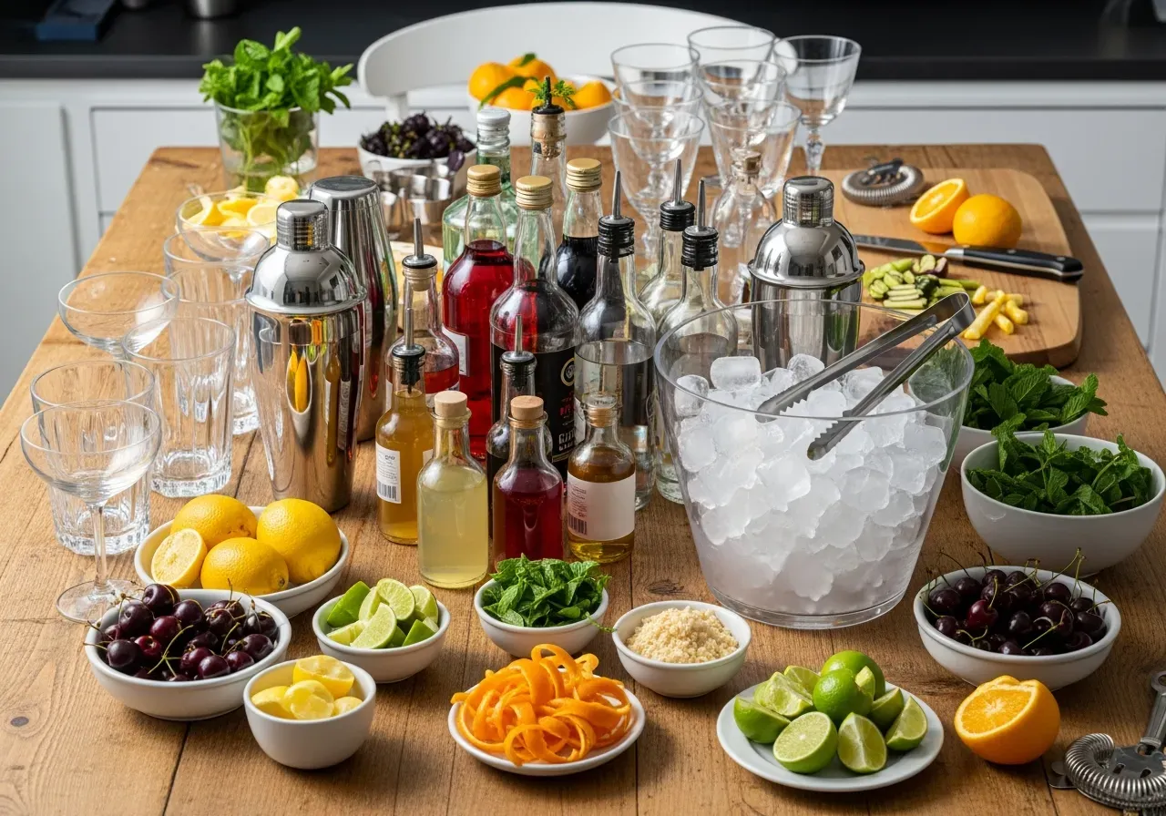 Rätt glas till drinkar hemma